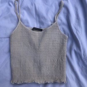 Light Yellow Crop Top